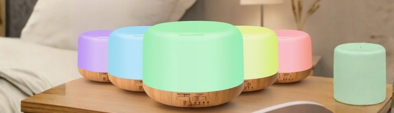 Nawilżacz Powietrza Lampka Nocna Do Sypialni Dla Dzieci Dyfuzor Zapachowy