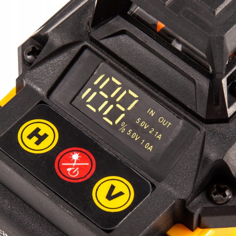 Poziomnica Laserowa Poziomica 4D 16 Linii Krzyżowa 360° Laser Zestaw Statyw