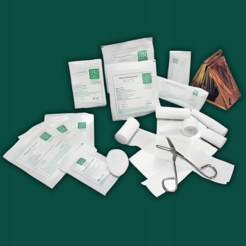 Apteczka Pierwszej Pomocy Apteczka Zakładowa Ścienna Stalowa DIN 13147 "50"