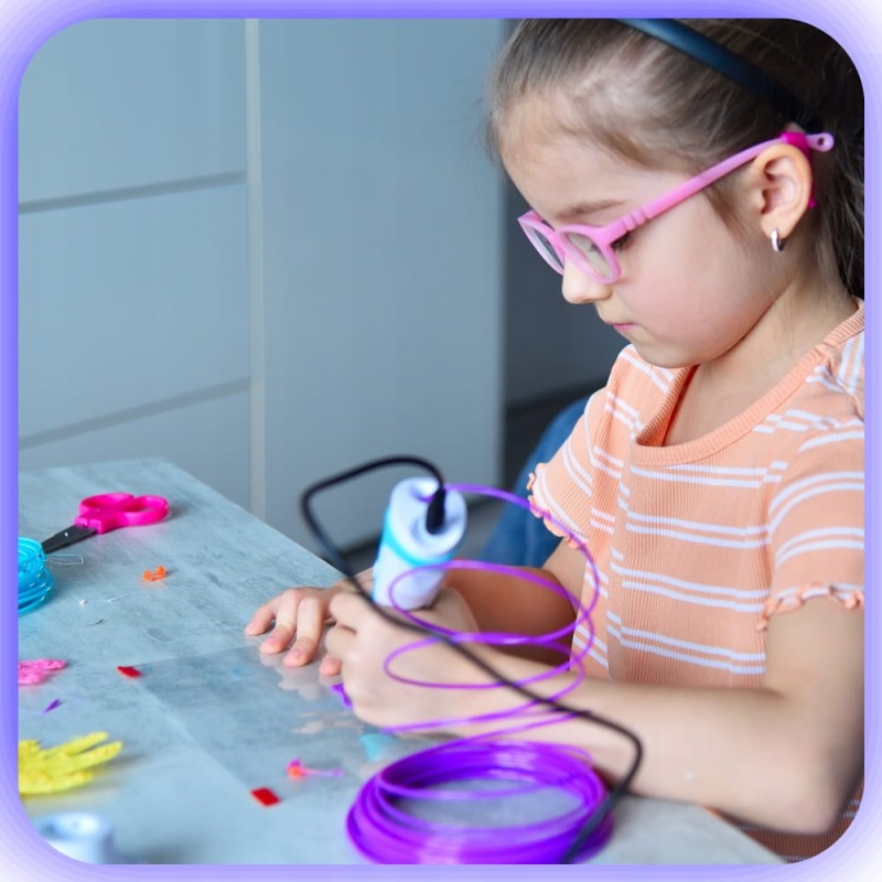 Długopis 3D Dla Dzieci Drukarka 3D Magiczny Długopis 3D + 10M Filamentu