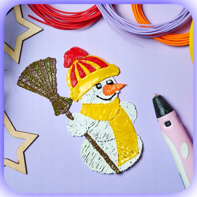 Długopis 3D Dla Dzieci Drukarka 3D Magiczny Długopis 3D + 10M Filamentu