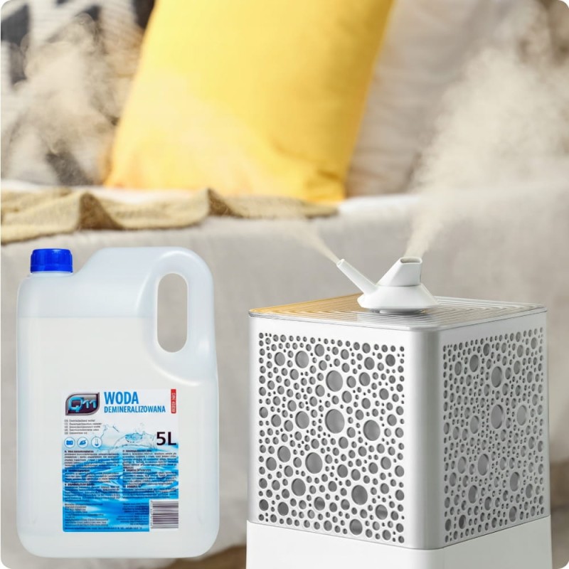 Woda Demineralizowana 5L Destylowana najwyższa czystość Premium do żelazka