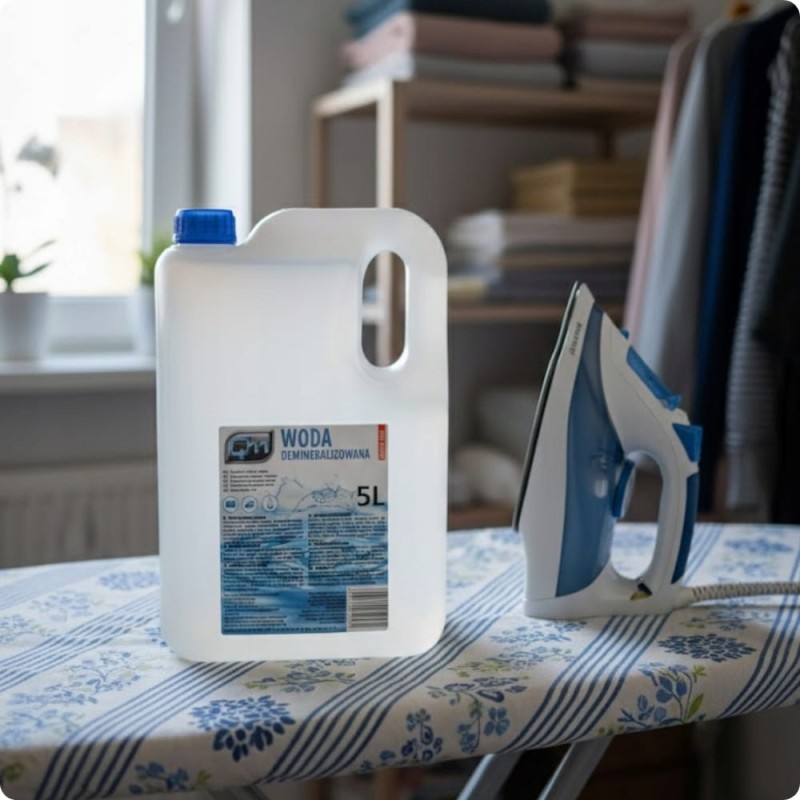 Woda Demineralizowana 10L Destylowana najwyższa czystość Premium 2x5L