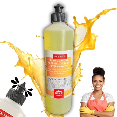 Płyn do Mycia Naczyń 500 ml Cytrynowy