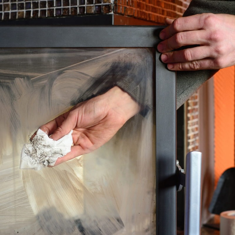 Płyn do Mycia Szyb Kominkowych Silny na Sadzę i Przypalenia 500ML