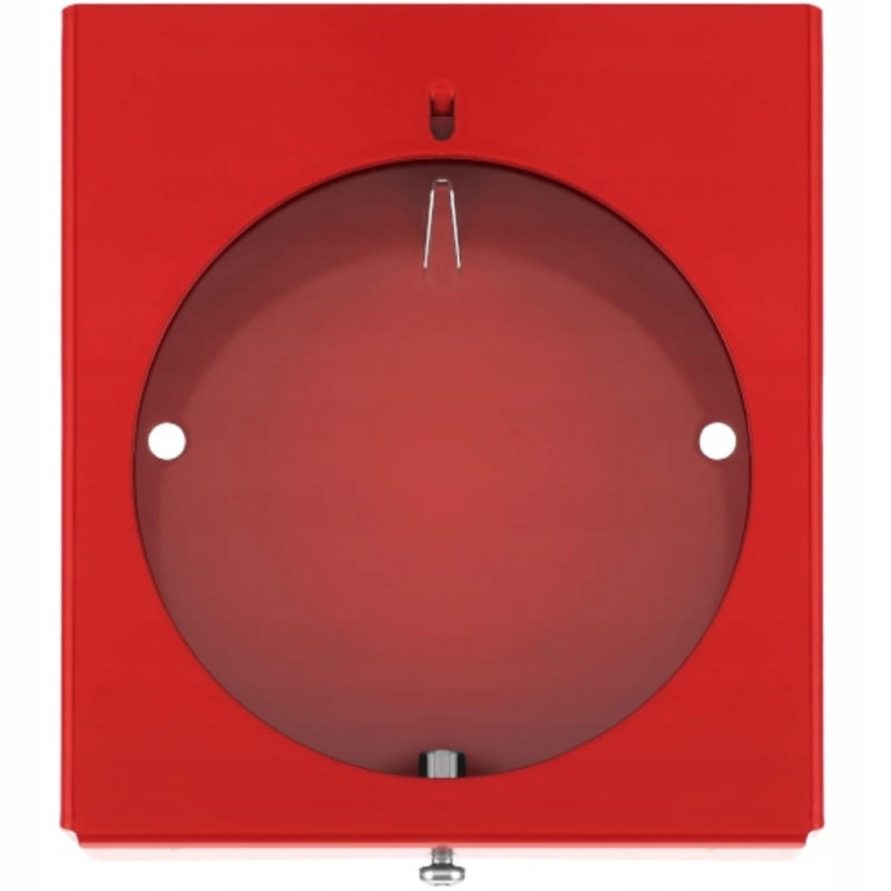 Skrzynka Metalowa Mini na Klucz Ewakuacyjny z Okienkiem Szafka + Znak Klucz