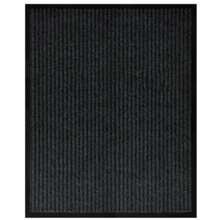 Wycieraczka pod drzwi 90x150 gumowa PVC Mata Zewnętrzna Wewnętrzna CZARNA
