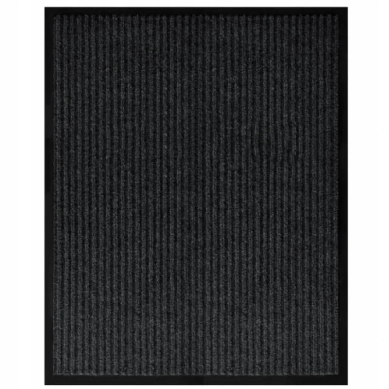 Wycieraczka pod drzwi 90x150 gumowa PVC Mata Zewnętrzna Wewnętrzna CZARNA