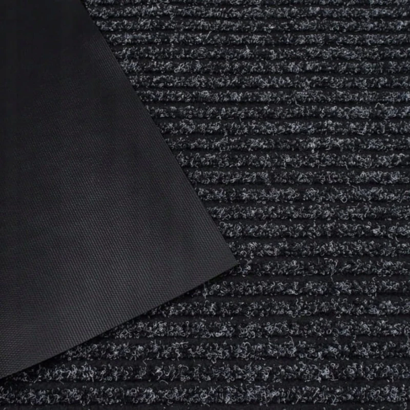 Wycieraczka pod drzwi 90x150 gumowa PVC Mata Zewnętrzna Wewnętrzna CZARNA