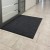 Wycieraczka pod drzwi 90x150 gumowa PVC Mata Zewnętrzna Wewnętrzna CZARNA