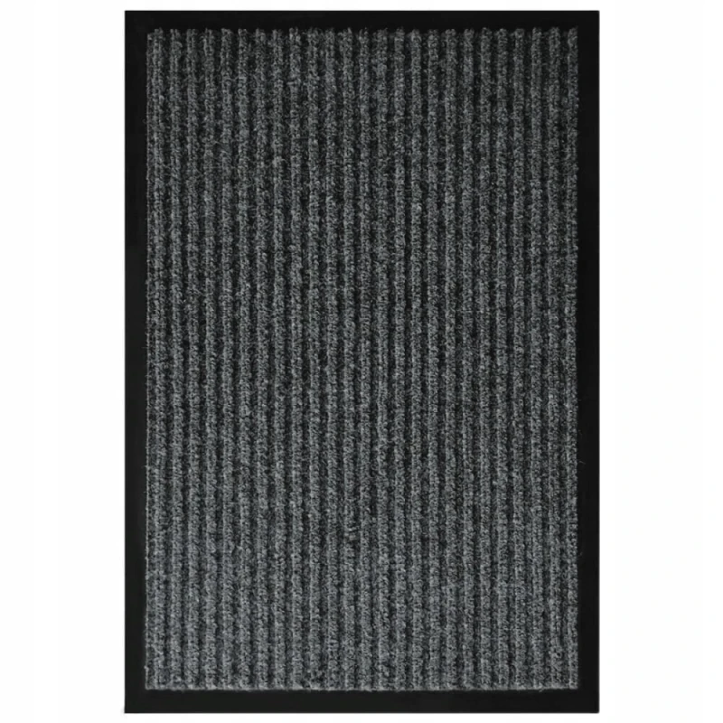 Wycieraczka pod drzwi 90x150 gumowa PVC Mata Zewnętrzna Wewnętrzna Szara