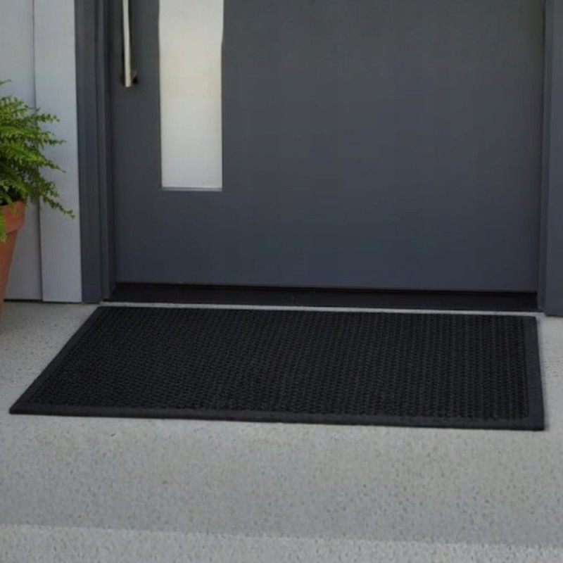 Wycieraczka Pod Drzwi Wejściowa 3D PCV Mata Antypoślizgowa 60x90cm Siatka