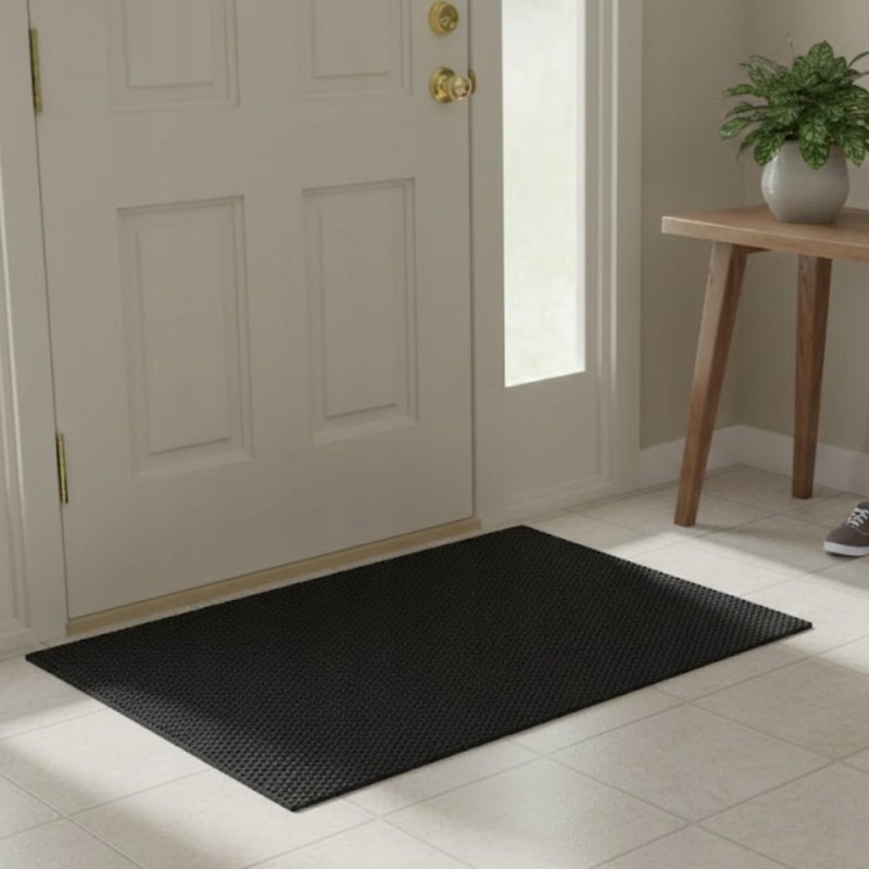Wycieraczka Pod Drzwi Wejściowa 3D PCV Mata Antypoślizgowa 60x90cm Siatka