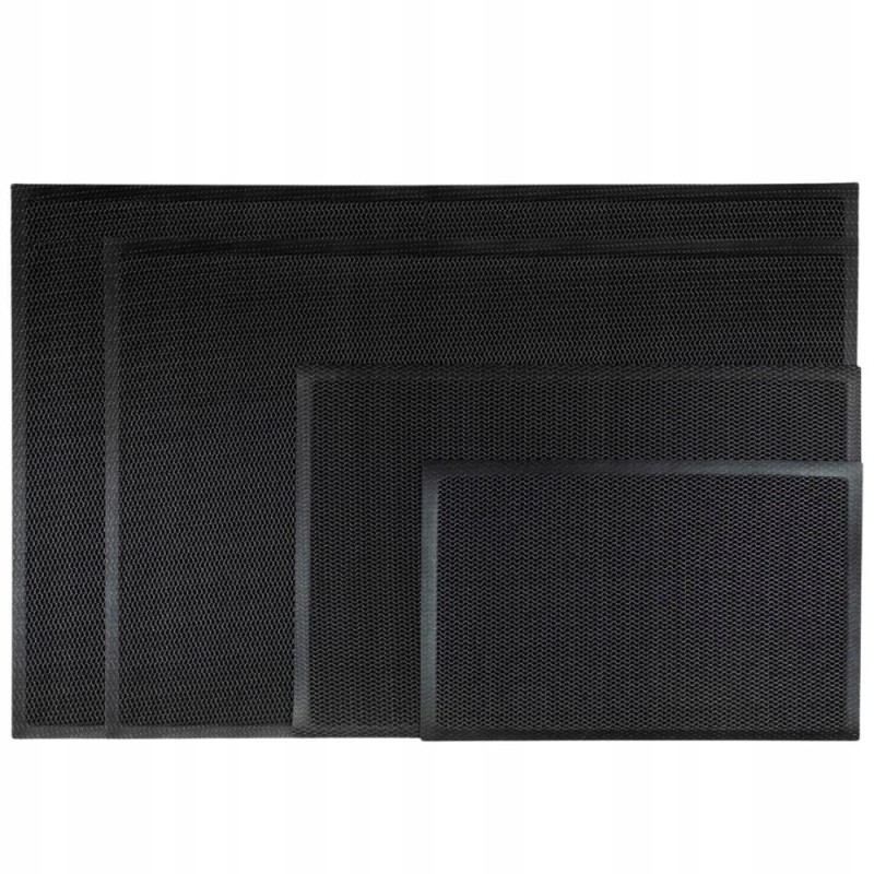 Wycieraczka Pod Drzwi Wejściowa 3D PCV Mata Antypoślizgowa 90x150cm Siatka
