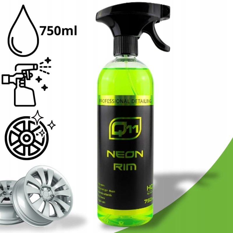 Bezkwasowy Płyn Do Mycia Czyszczenia Felg Deironizer 750 ml Z Atomizerem
