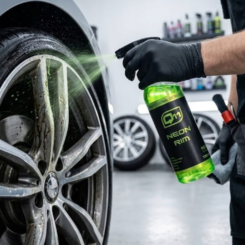 Bezkwasowy Płyn Do Mycia Czyszczenia Felg Deironizer 750 ml Z Atomizerem