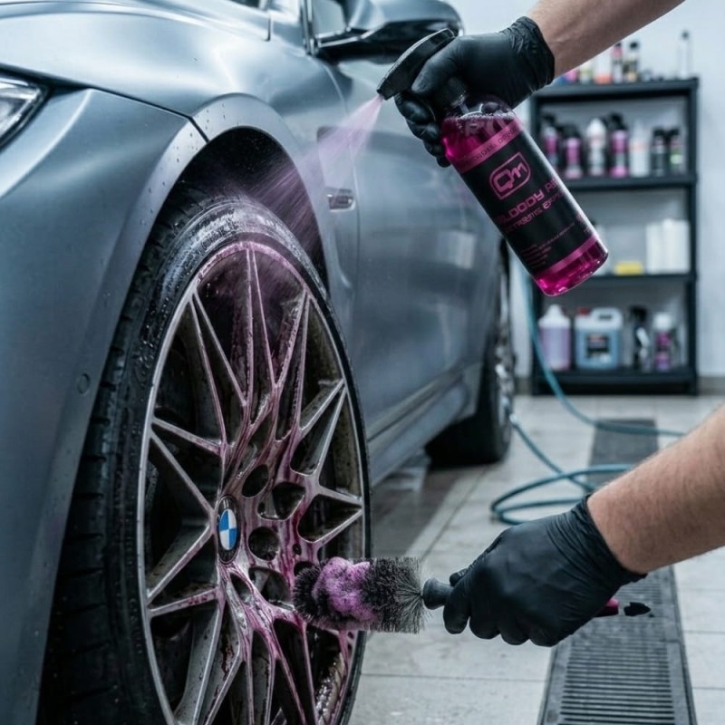 Płyn Do Mycia Czyszczenia Felg Deironizer Krwawa Felga 750ml Z Atomizerem