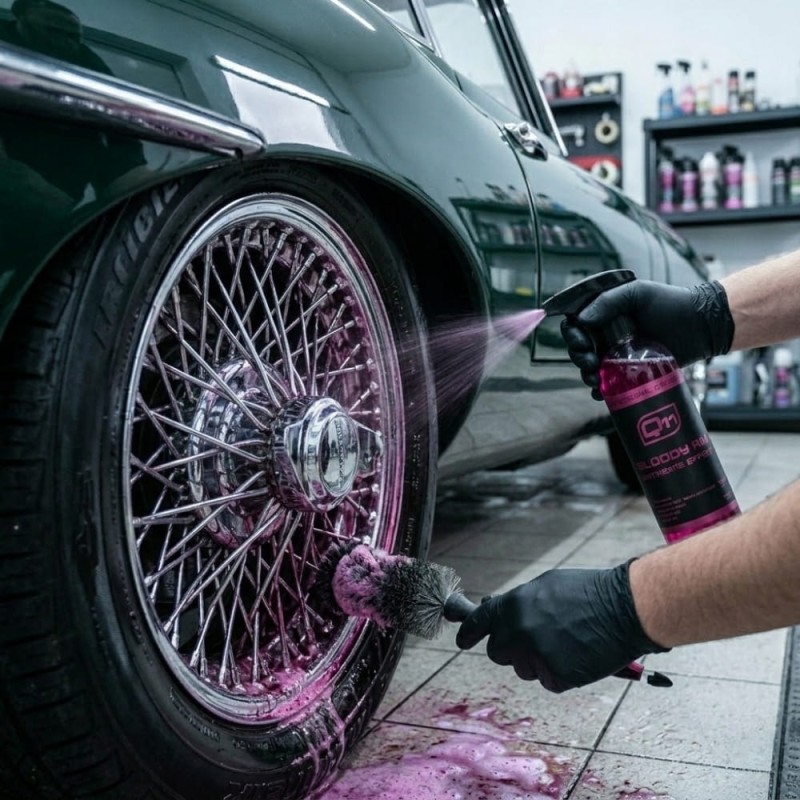 Płyn Do Mycia Czyszczenia Felg Deironizer Krwawa Felga 750ml Z Atomizerem