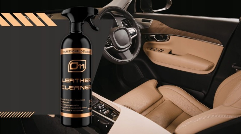 Mleczko Środek Do Czyszczenia Skóry I Elementów Skórzanych 750ml + Atomizer