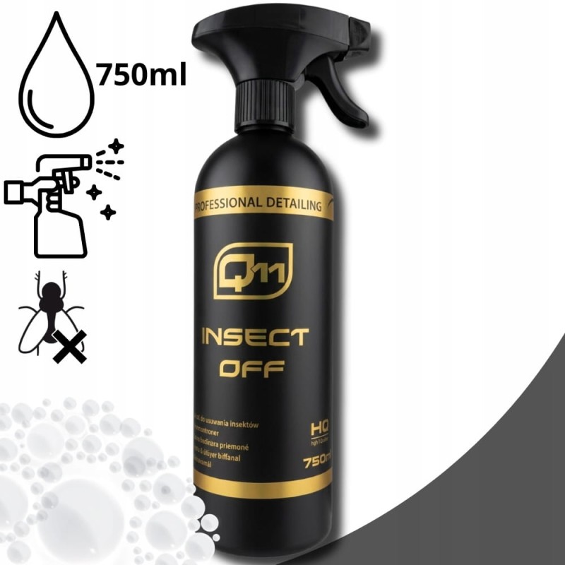 Płyn Do Usuwania Owadów Z Karoserii Bug Remover 750 ML Z Atomizerem