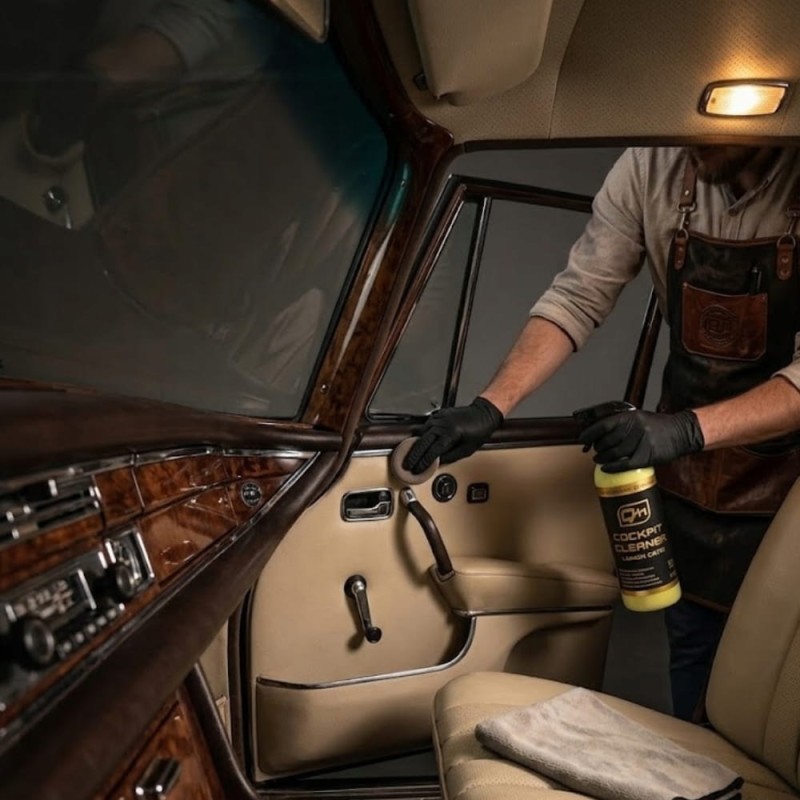 Q11 Lemon Preparat Do Czyszczenia Kokpitu 750 ml Satyna Z Atomizerem