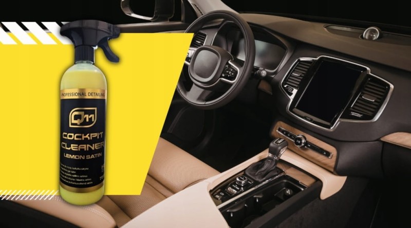 Q11 Lemon Preparat Do Czyszczenia Kokpitu 750 ml Satyna Z Atomizerem