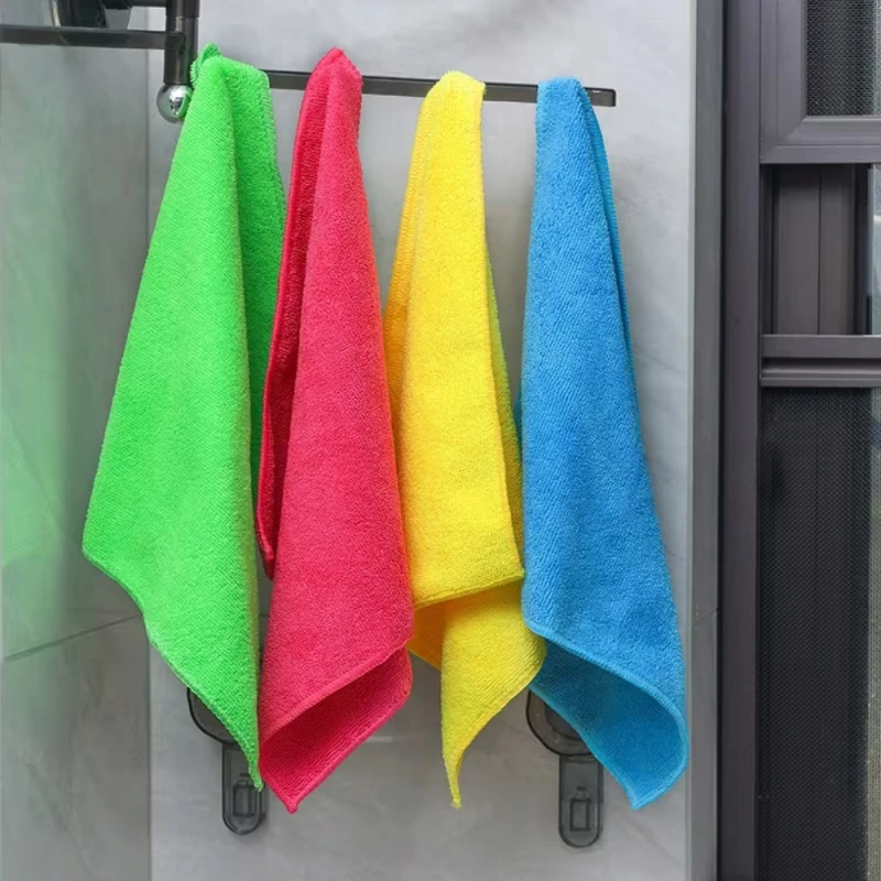 12 szt Miękka Ścierka Ściereczka Z Mikrofibry Szmatki Do Kurzu Auta 30x30cm