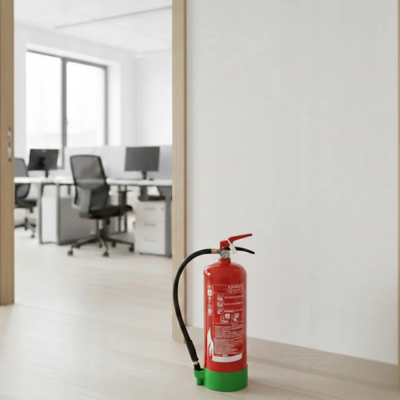 Gaśnica Pianowa 9L AB + Uchwyt BEZ FLUORU Kuchenna Gasi Tłuszcze 2026r