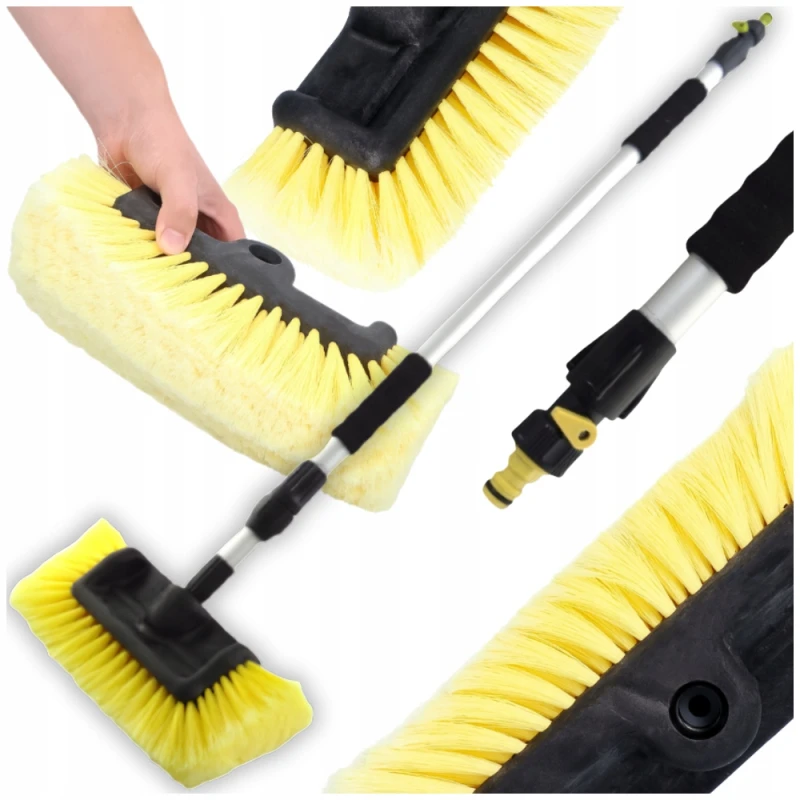 Szczotka do mycia SAMOCHODU BUS TIR AUTOBUS PANELI teleskopowa 170cm 4D