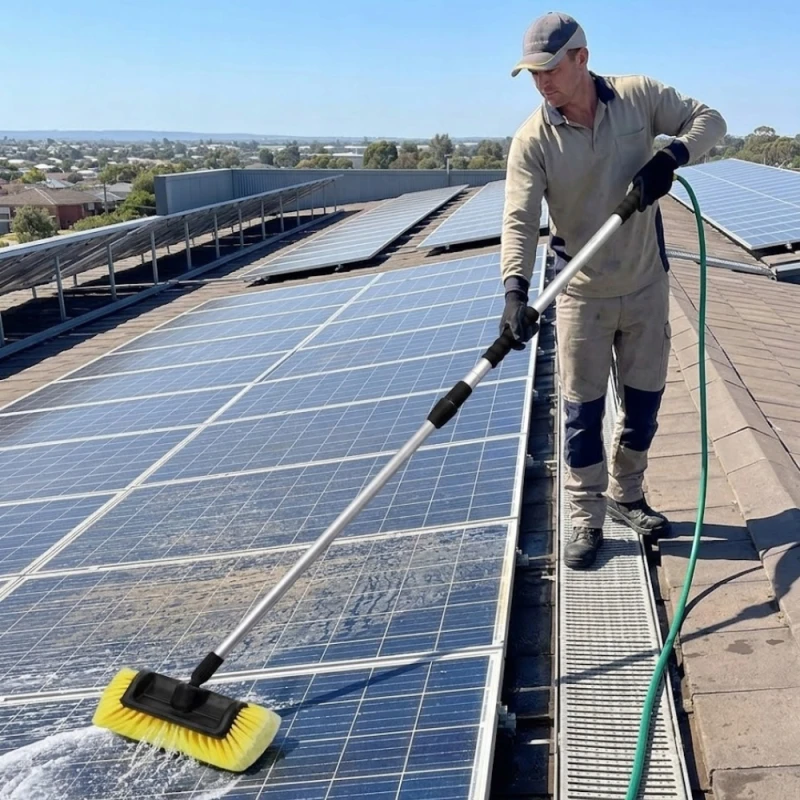 Szczotka do mycia SAMOCHODU BUS TIR AUTOBUS PANELI teleskopowa 170cm 4D