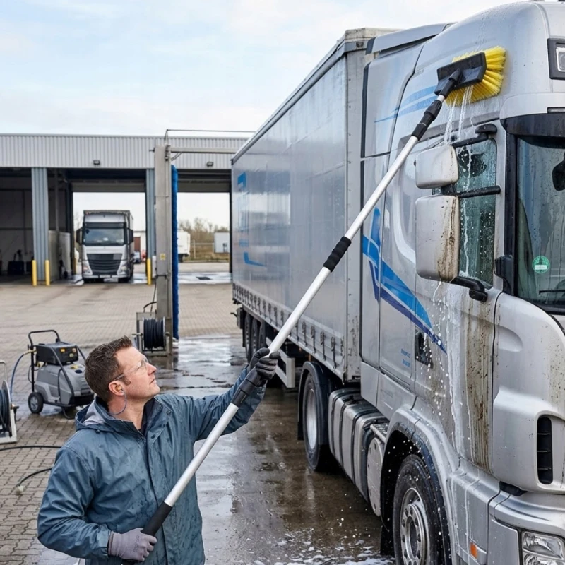Szczotka do mycia SAMOCHODU BUS TIR AUTOBUS PANELI FOTO teleskopowa 170cm