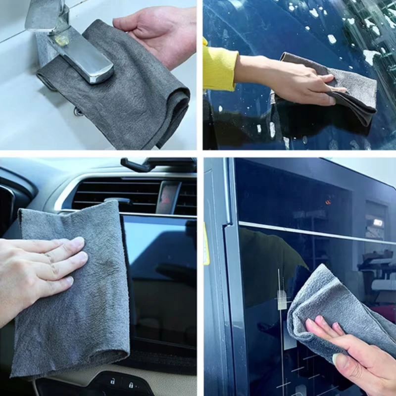 Magiczne ściereczki szmatki do mycia szyb okien bez smug 30x30cm 12szt