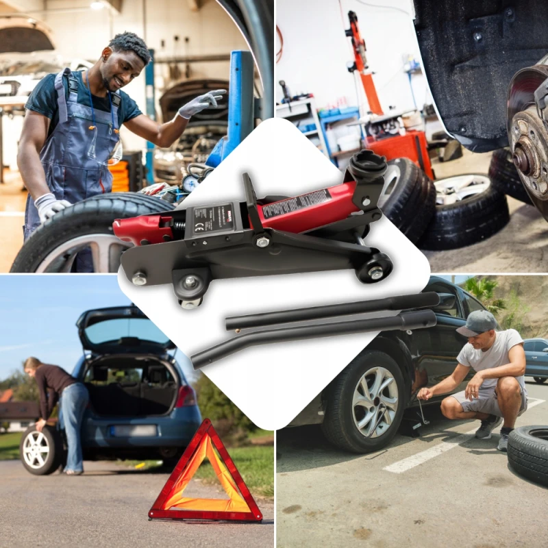 PODNOŚNIK SAMOCHODOWY NISKOPROFILOWY HYDRAULICZNY 2000KG LEWAREK ŻABA 2T