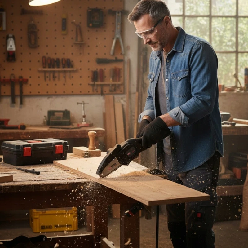 PIŁA ŁAŃCUCHOWA AKUMULATOROWA ELEKTRYCZNA GAŁĘZIÓWKA PILARKA 4" AKU