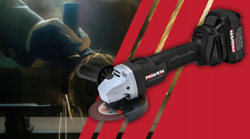 KĄTÓWKA SZLIFIERKA KĄTOWA AKUMULATOROWA DIAX + AKU 3.0AH ŁADOWARKA ZESTAW