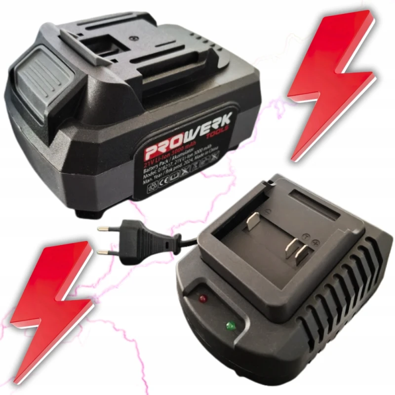 WIERTARKO WKRĘTARKA AKUMULATOROWA UDAROWA BEZSZCZOTKOWA PRO AKU WKRĘTAK