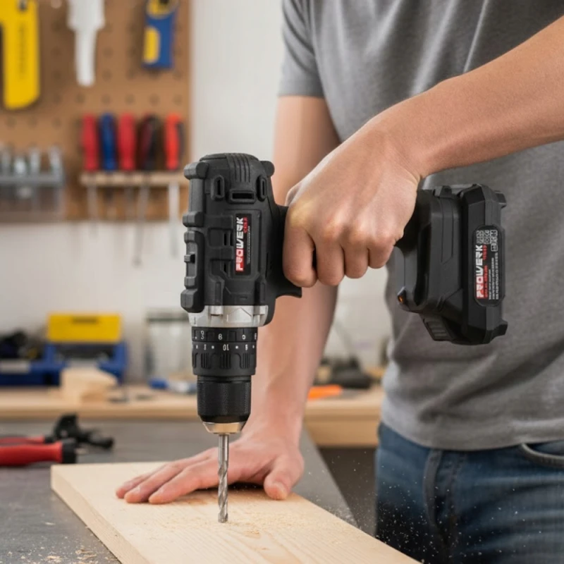 WIERTARKO WKRĘTARKA AKUMULATOROWA UDAROWA BEZSZCZOTKOWA PRO AKU WKRĘTAK