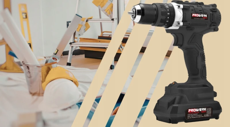 WIERTARKO WKRĘTARKA AKUMULATOROWA UDAROWA BEZSZCZOTKOWA PRO AKU WKRĘTAK