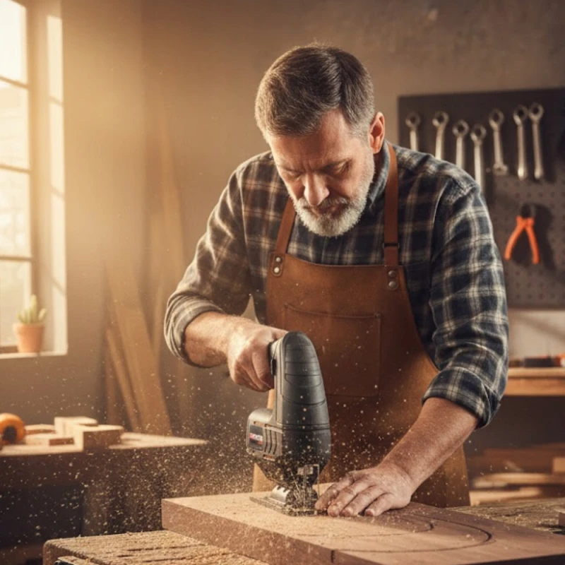 WYRZYNARKA DO DREWNA AKUMULATOROWA DO STALI 12V 1,5Ah BRZESZCZOT MOC SDS