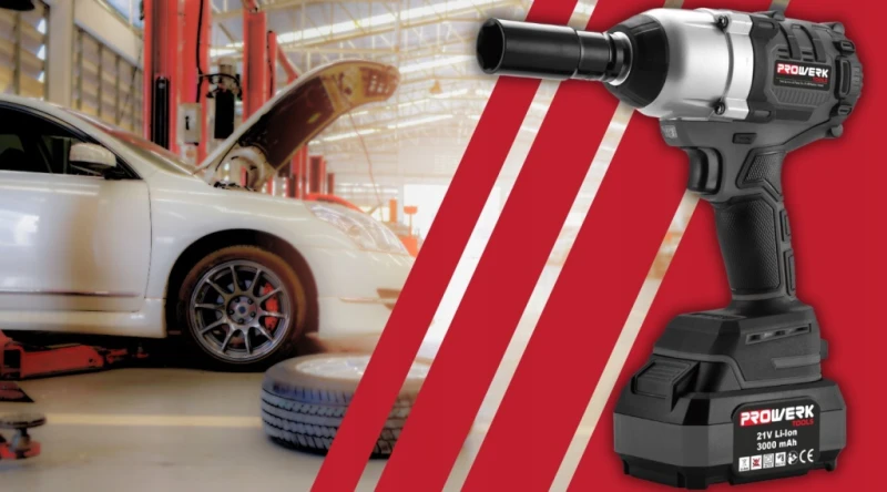 KLUCZ UDAROWY AKUMULATOROWY DO KÓŁ BEZSZCZOTKOWY MOCNY 3xNASADKI AKU ZESTAW