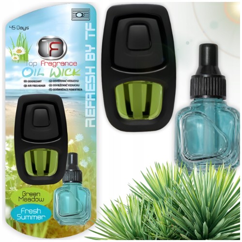 Zapach do samochodu Kratki Nawiewu Długotrwały 120 dni Green / Fresh Summer
