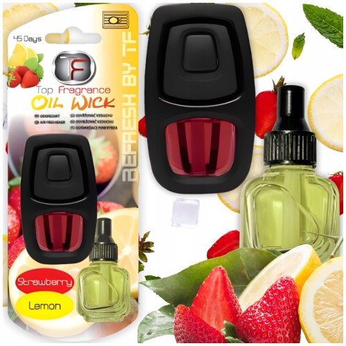 Zapach do samochodu Kratki Nawiewu Długotrwały 120 dni Strawberry / Lemon