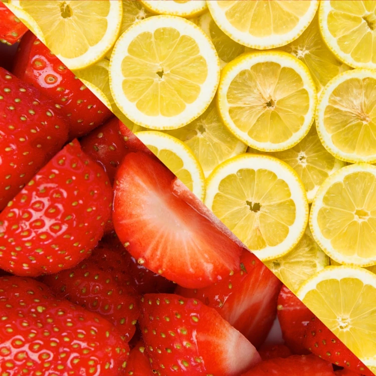 Zapach do samochodu Kratki Nawiewu Długotrwały 120 dni Strawberry / Lemon