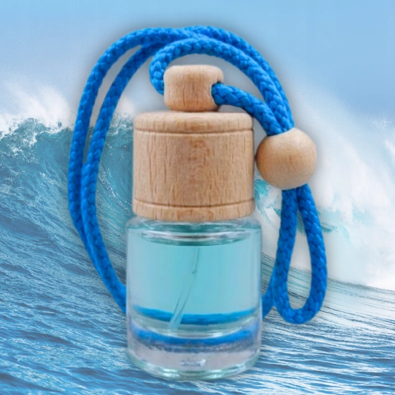 Zapach do auta Zawieszka zapachowa Ocean TOP FRAGRANCE WOOD 5ml 60 dni