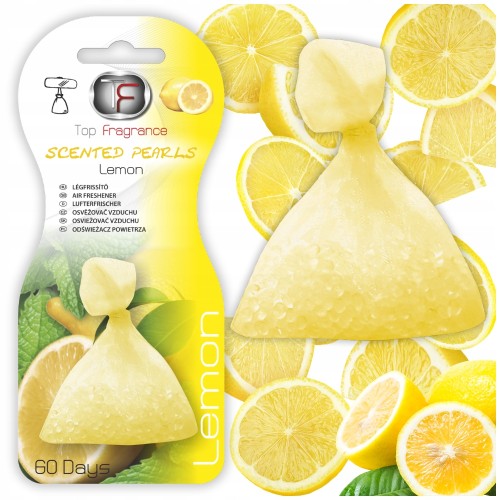 Zawieszka Zapach samochodowy Woreczek zapachowy Lemon / Cytrynowy 60 dni