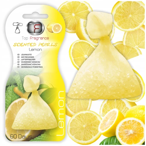 Zawieszka Zapach samochodowy Woreczek zapachowy Lemon / Cytrynowy 60 dni