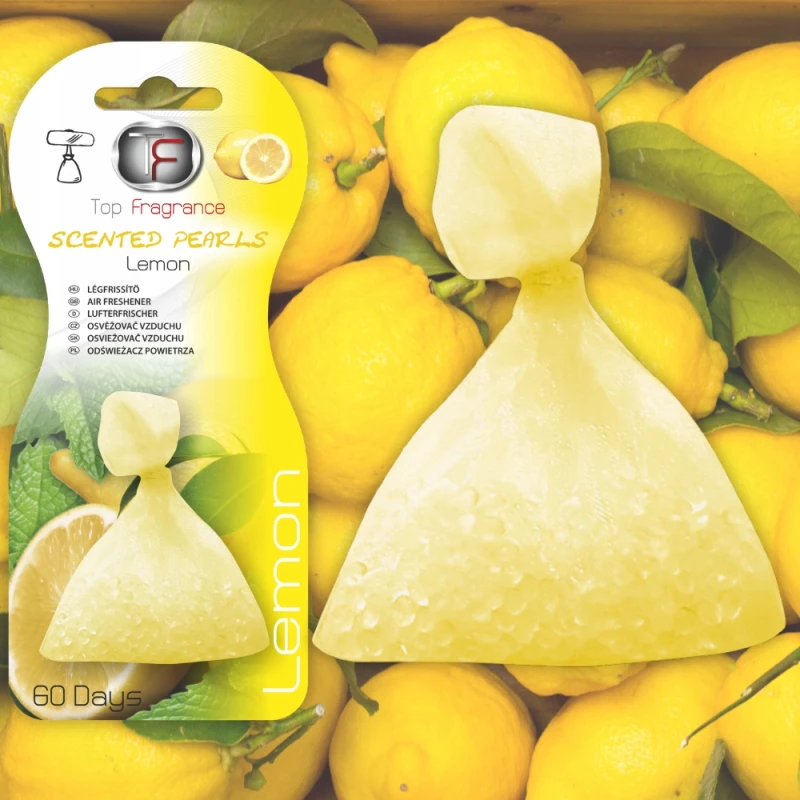 Zawieszka Zapach samochodowy Woreczek zapachowy Lemon / Cytrynowy 60 dni