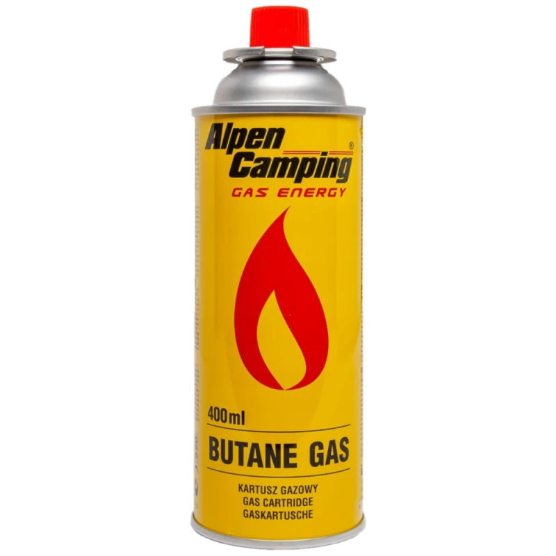 Gaz Nabój Kartusz Wkład Alpen Camping 400ml kuchenka gazowa palnik Karton 28szt.