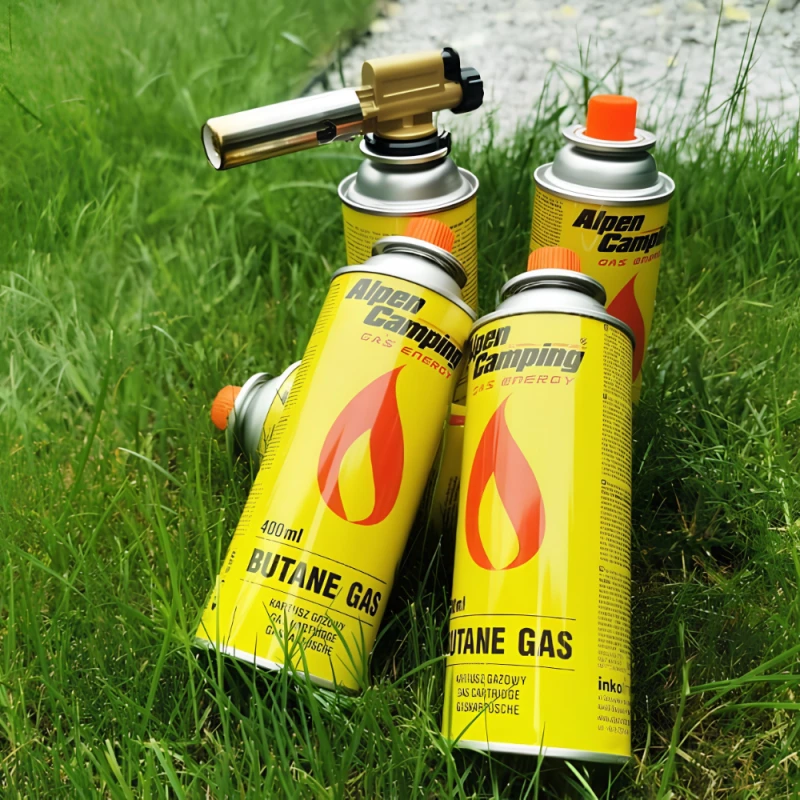 Kartusz gazowy Nabój Gaz do kuchenki palnika 400ml 227g Alpen Camping 4szt.