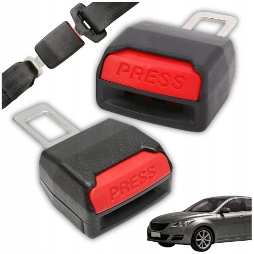 ZAŚLEPKA DO PASÓW BEZPIECZEŃSTWA WTYCZKA ZATYCZKA WYDŁUŻKA ADAPTER 2 SZTUKI